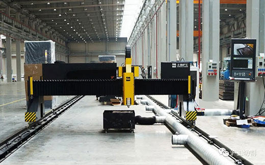 xk星空官网xk星空官网10米大幅面龙门光纤激光切割机有限元优化横梁高配驱动系统