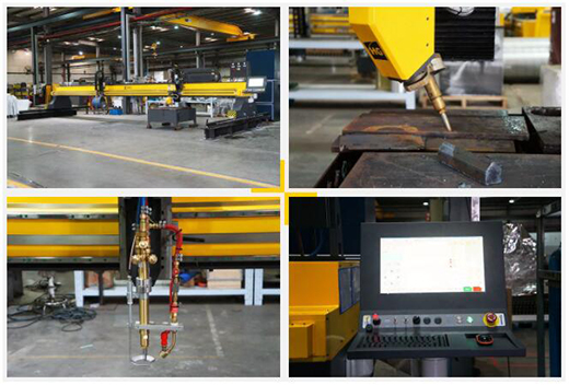 上海xk星空官网10米超长跨距无限回转数控坡口切割机